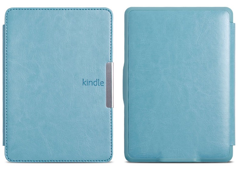 Puzdro Durable Lock K45-05 pre Amazon Kindle 4/5 - svetlo modré