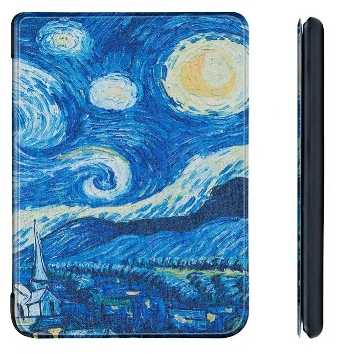 ARMORI TRIMER T032 - púzdro pre Pocketbook 631 Touch HD - motív Gogh
