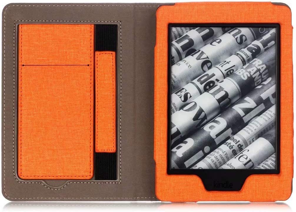 Puzdro Benello SK-04 na Amazon Kindle Paperwhite 1/2/3/4 - oranžové (Mandarine)