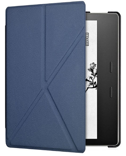 Obal Durable Lock Origami DLO-03 na Amazon Kindle Oasis 2/3 - tmavo modré