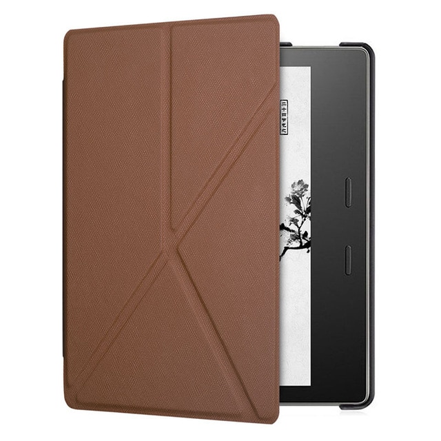Obal Durable Lock Origami DLO-04 na Amazon Kindle Oasis 2/3 - hnedé