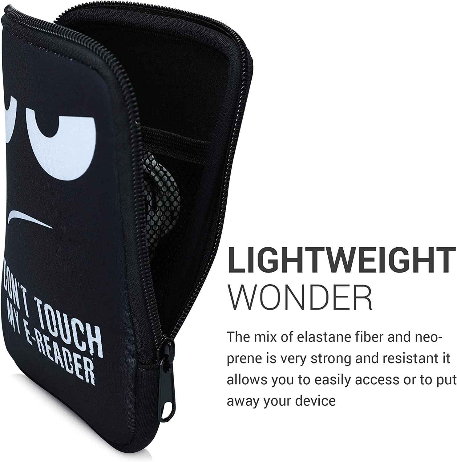 Púzdro KW Mobile DontTouch - KW5033503 - Univerzálne púzdro pre čítačky 6" - čierne