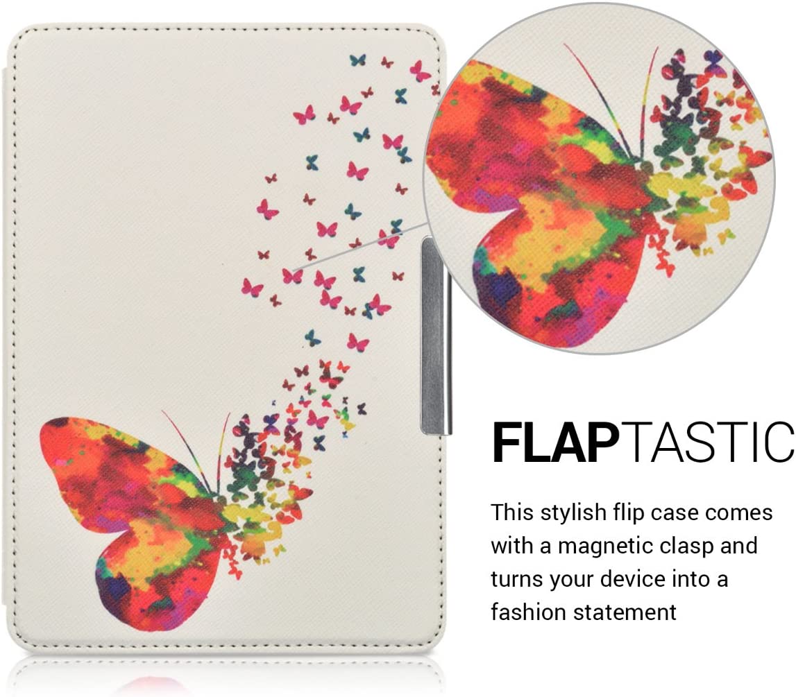 Puzdro KW Mobile - Butterfly Swarm - KW2811840 - pre Amazon Kindle Paperwhite 1/2/3 - biele