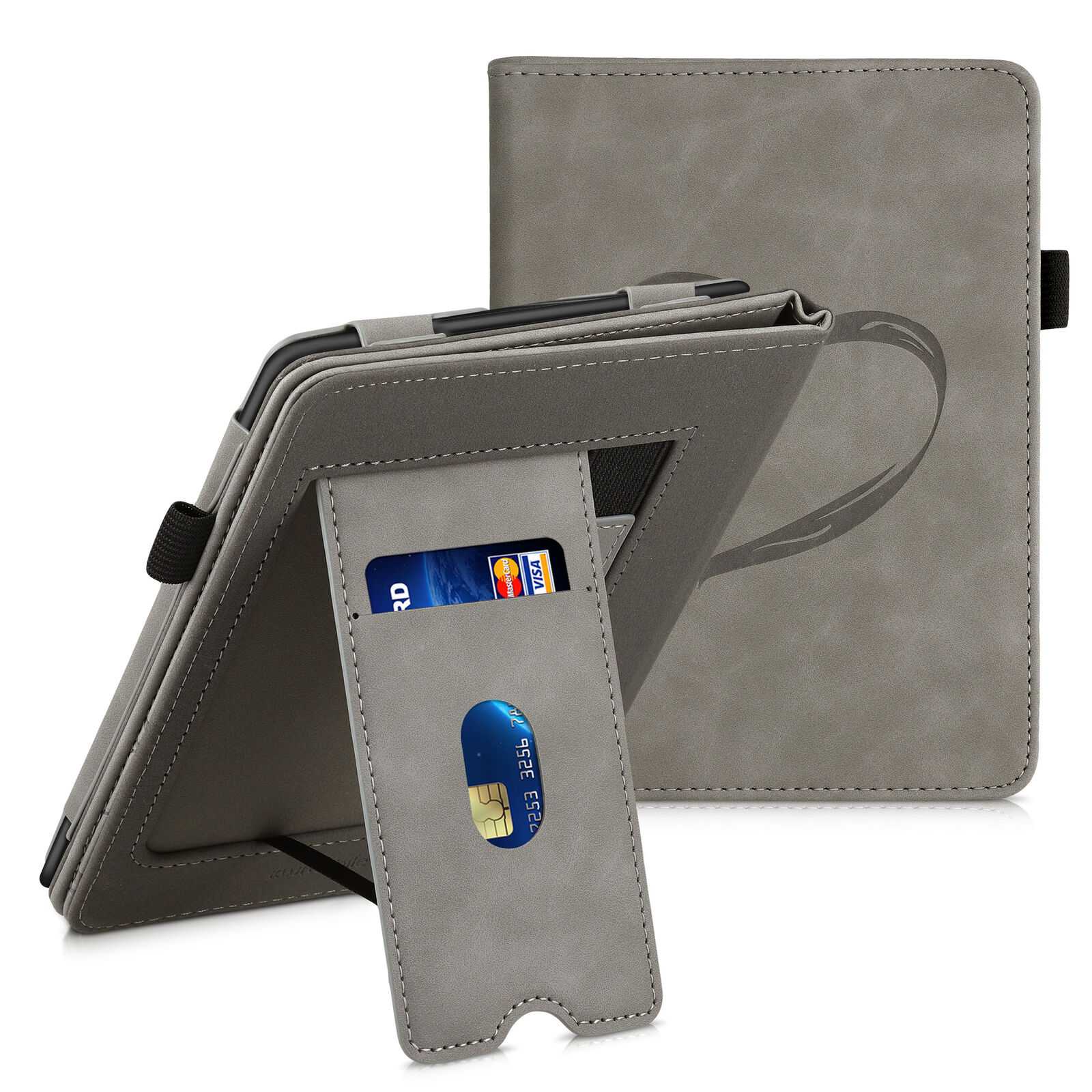 Puzdro KW Mobile - Brushed Heart - KW5626203 - pre Amazon Kindle Paperwhite 5 (2021) - šedé