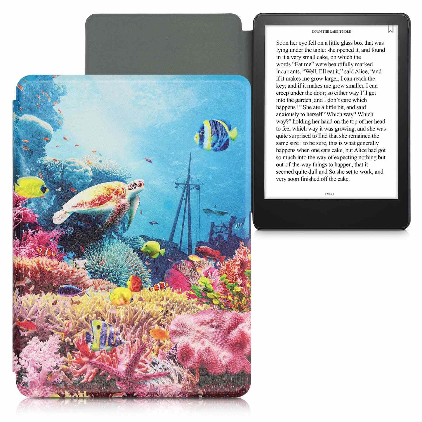 Puzdro KW Mobile - Underwater - KW5625622 - pre Amazon Kindle Paperwhite 5 (2021) - viacfarebné