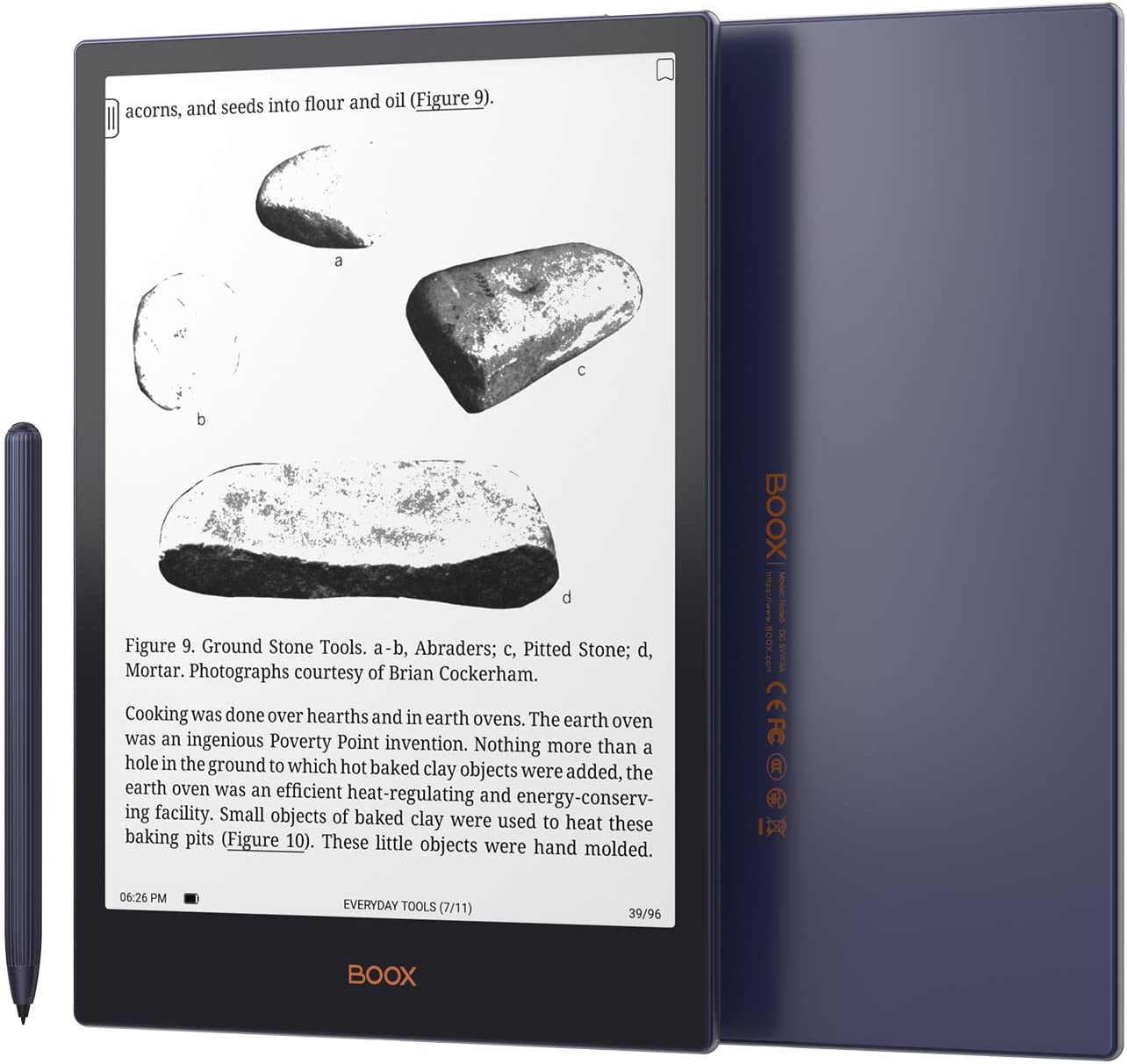 Onyx Boox Note 5 - 10,3" displej, 64 GB, WiFi, BT, audio, android 11, tmavomodrý
