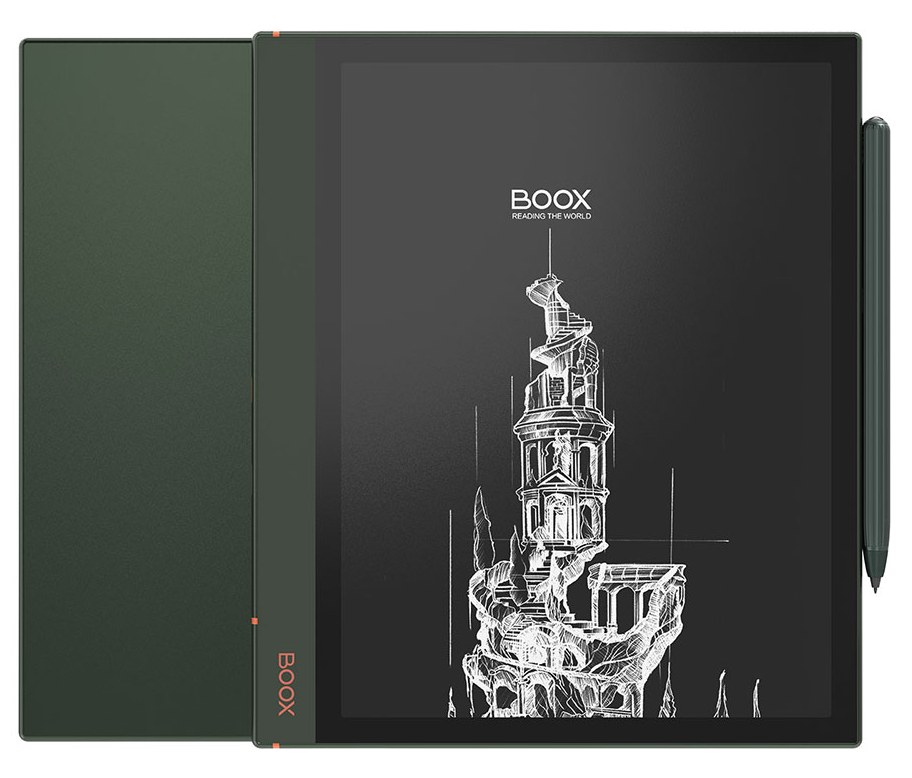 Onyx Boox Note Air 2 Plus - 10,3" displej, 64 GB, WiFi, BT, audio, android 11, tmavo zelený