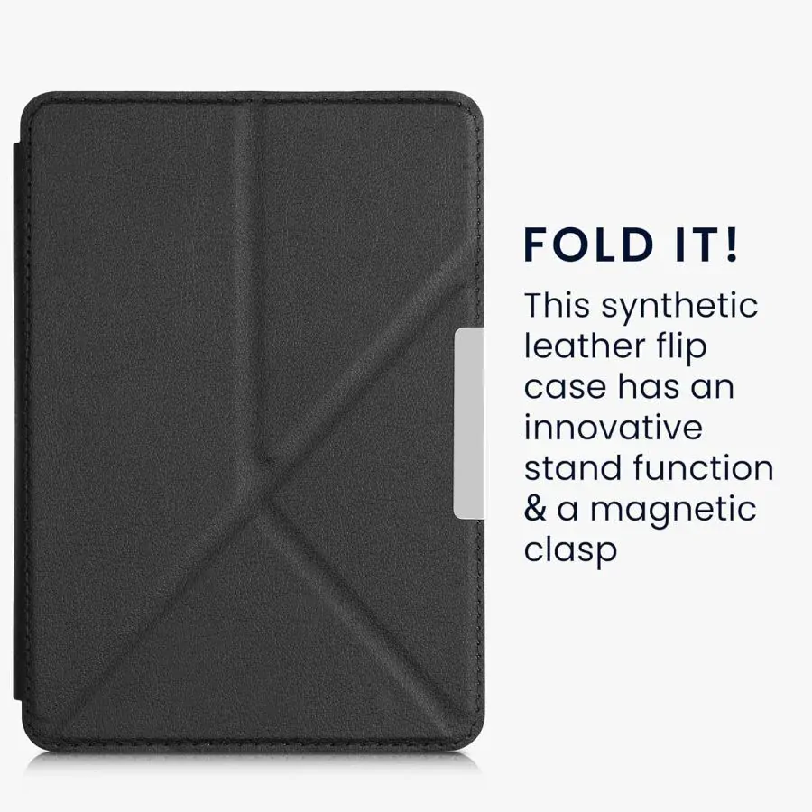 Puzdro KW Mobile - Origami Black - KW4578001 - pre Amazon Kindle Paperwhite 1/2/3 - čierne