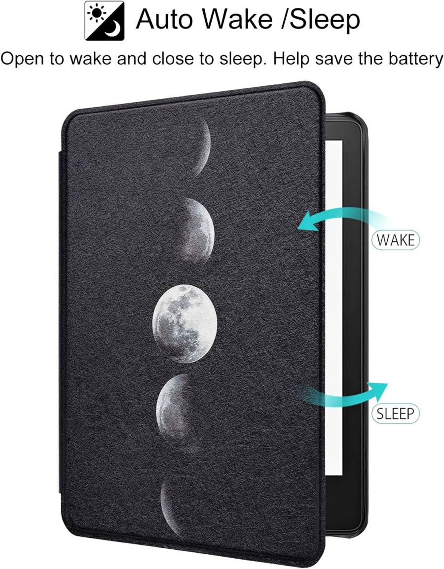 Puzdro Durable Lock KPW-34 pre Amazon Kindle Paperwhite 5 (2021) - Moon Eclipse