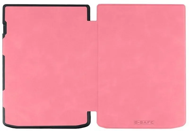 Púzdro B-SAFE LOCK 3480, obal na Pocketbook 743G InkPad 4 a Pocketbook 743C InkPad Color 2 - svetlo ružové, magnetické zatváranie, AutoSleep