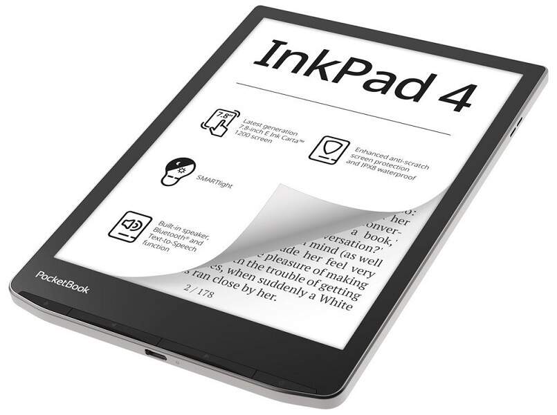 PocketBook 743G InkPad 4 - 32GB, WiFi, Stardust Silver (strieborný)