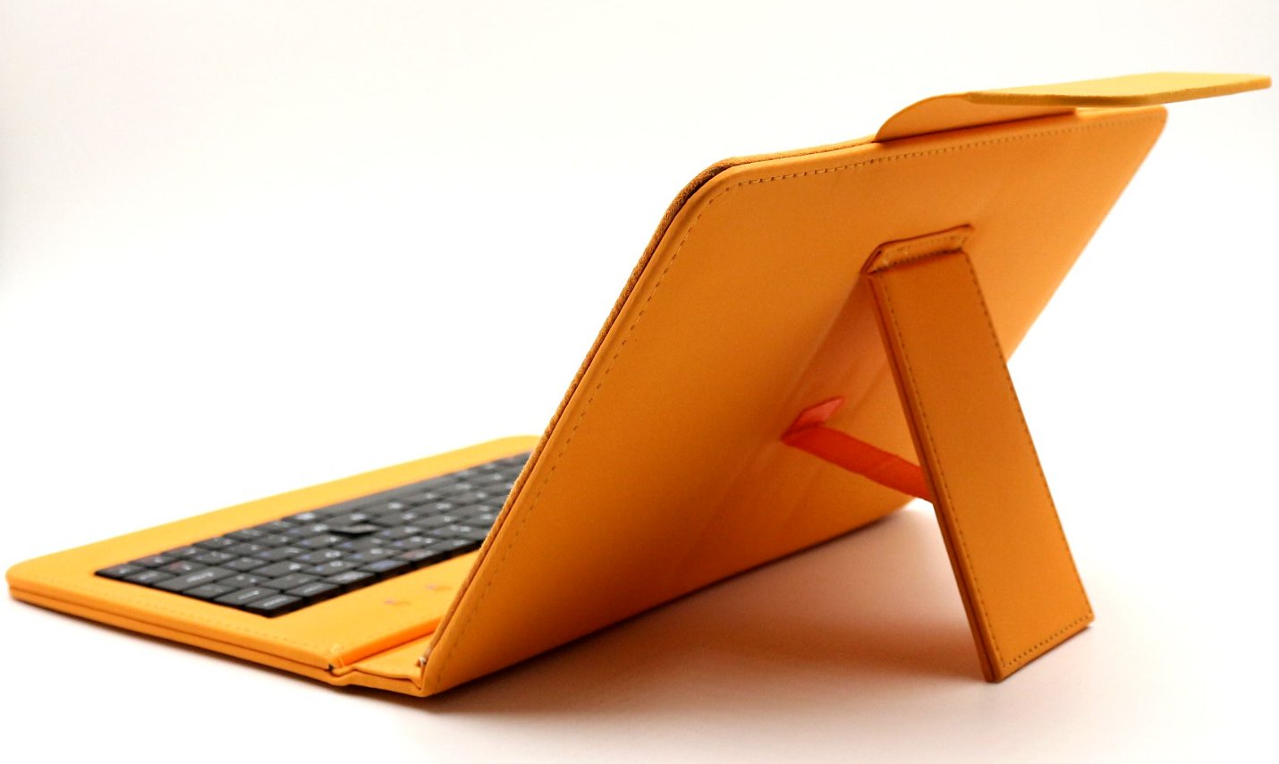 C-TECH PROTECT NUTKC-01O - púzdro univerzálne s klávesnicou pre 7"-7,85" tablety, FlexGrip - oranžové