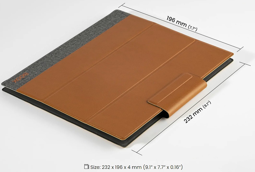 ONYX BOOX púzdro pre NOTE AIR 2 PLUS, magnetické, hnedé