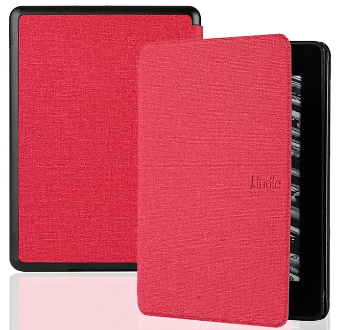 Durable Lock Fabric F-1242 - pre Amazon Kindle Voyage - červené