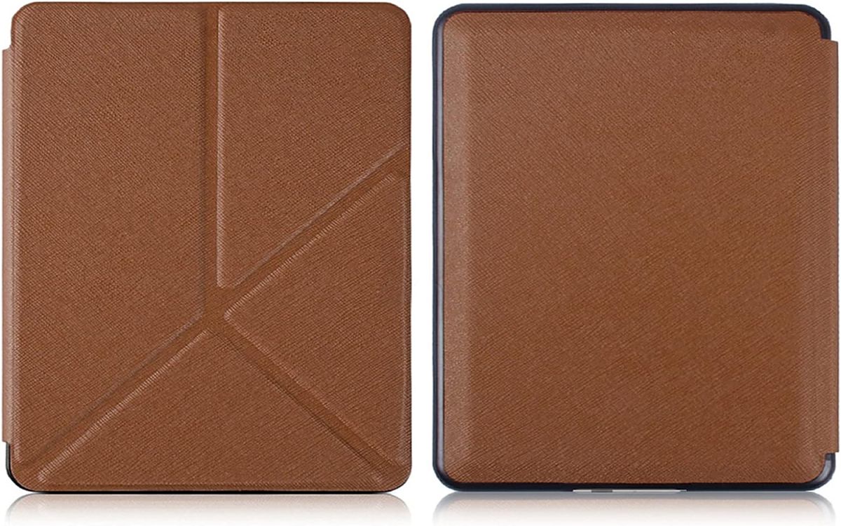 Puzdro Durable Lock Origami DL-205 na Amazon Kindle Scribe - hnedé