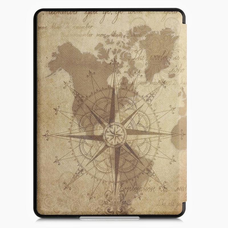 Puzdro KW Mobile - Origami Travel Vintage - KW5776408 - pre Amazon Kindle Paperwhite 5 (2021) - viacfarebné