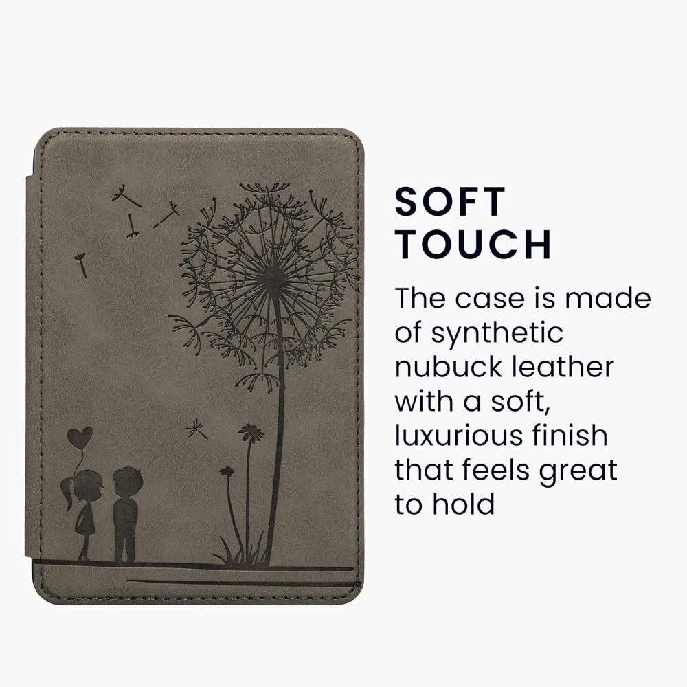 Puzdro KW Mobile - Dandelion Love - KW5999002 - pre Amazon Kindle 2022 - šedé