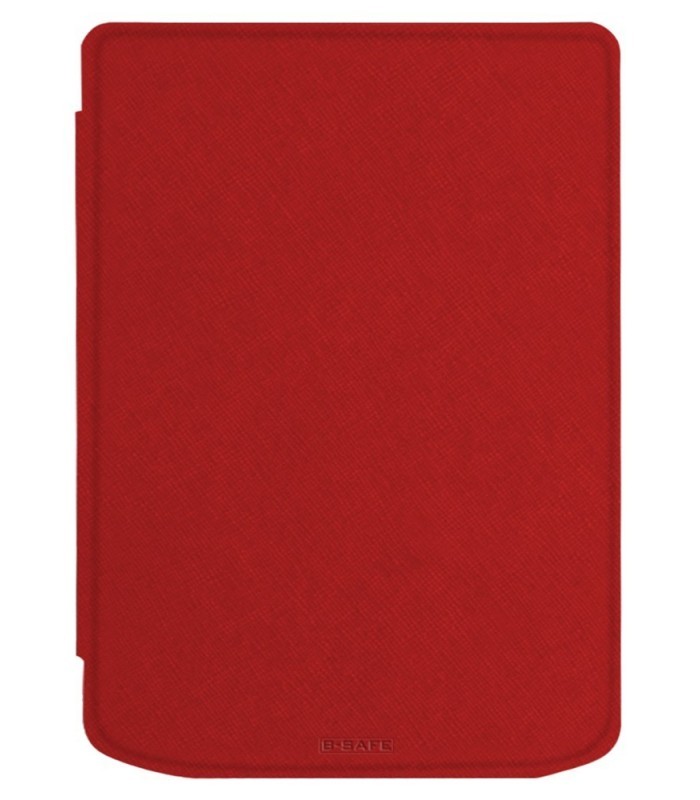 Puzdro B-SAFE LOCK 3508, obal na Pocketbook 629 Verse / 634 Verse Pro - magnetické zatváranie, AutoSleep, červené