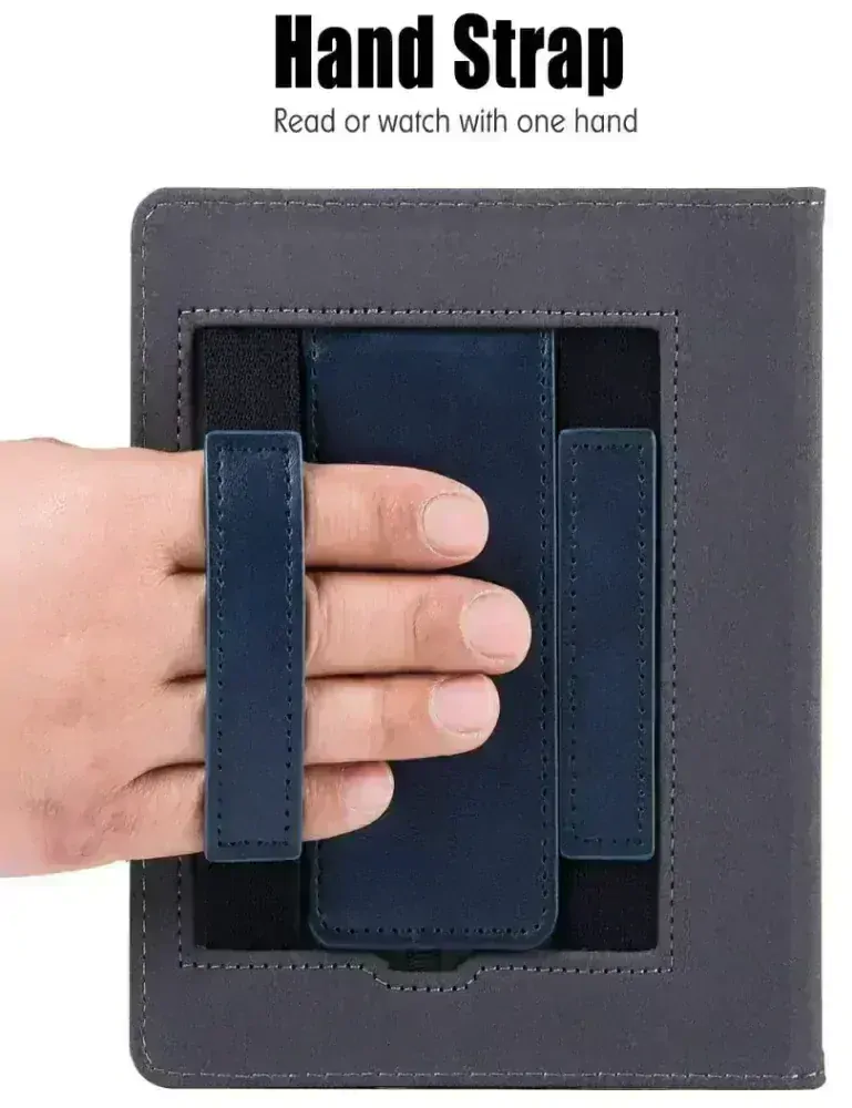 Fortress FT4003 - puzdro so stojanom pre Pocketbook 743 (G/C/K) - tmavo modré, magnet, AutoSleep