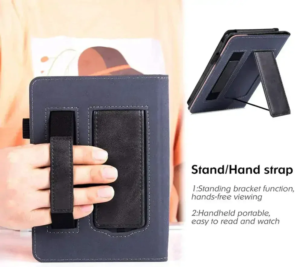 Fortress FT4024 Premium - púzdro so stojanom pre Amazon Kindle Paperwhite 5 (2021) - čierne/sivé, magnet, AutoSleep