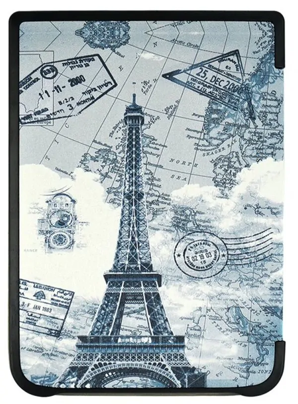 ARMORI TRIMER T019, púzdro pre Pocketbook 740 InkPad 3 - motív Paris