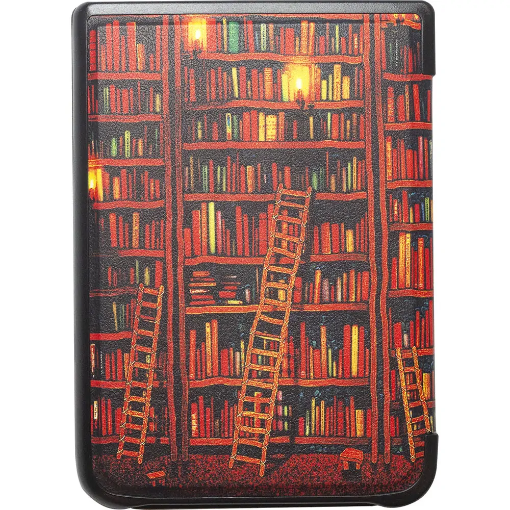ARMORI KEEPER K027, púzdro so stojanom pre Pocketbook 740 InkPad 3 - motív Bookcase