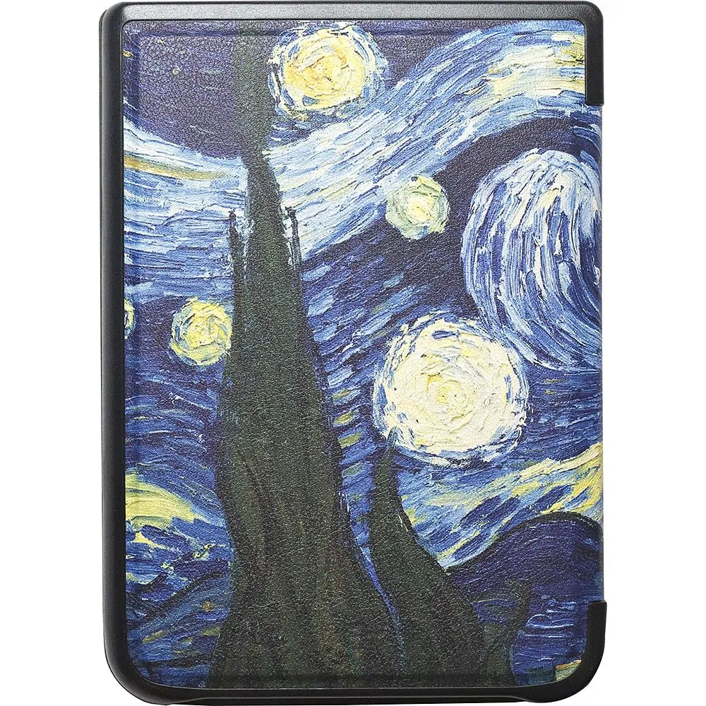 ARMORI KEEPER K028, puzdro so stojanom pre Pocketbook 740 InkPad 3 - motív Gogh