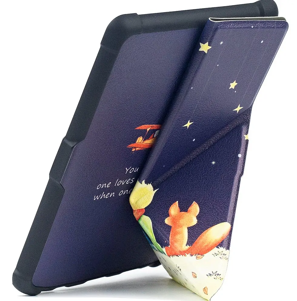 Origami Durable Lock ODL-106 púzdro pre Pocketbook 616 / 617 / 618 / 627 / 628 / 632 / 633 - motív Little Prince, stojan, magnet
