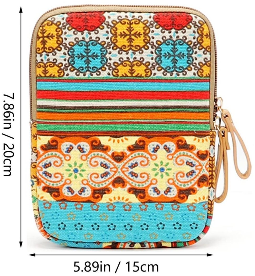 ARMORI Zipper Z085 - motív Church - Univerzálne púzdro pre čítačky 6" - textilné, zips