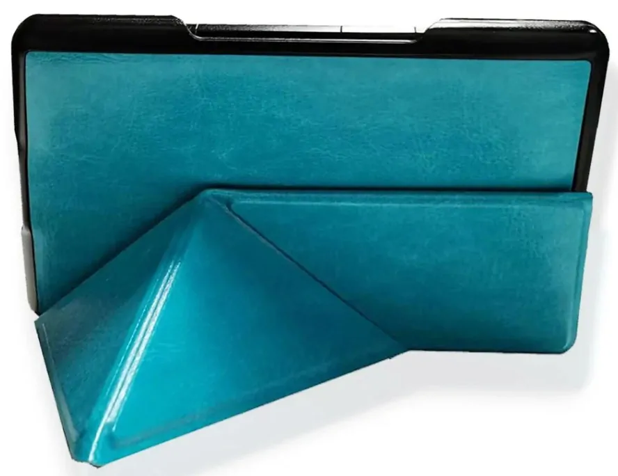 ARMORI STANDER S100, puzdro so stojanom Origami pre Amazon Kindle 4/5 - tyrkysové