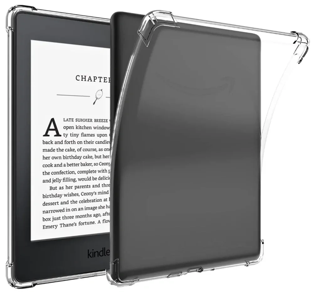 Armori Siliconer S129 - Púzdro TPU Silicone - pre Amazon Kindle Paperwhite 1/2/3 - silikónové, priehľadné