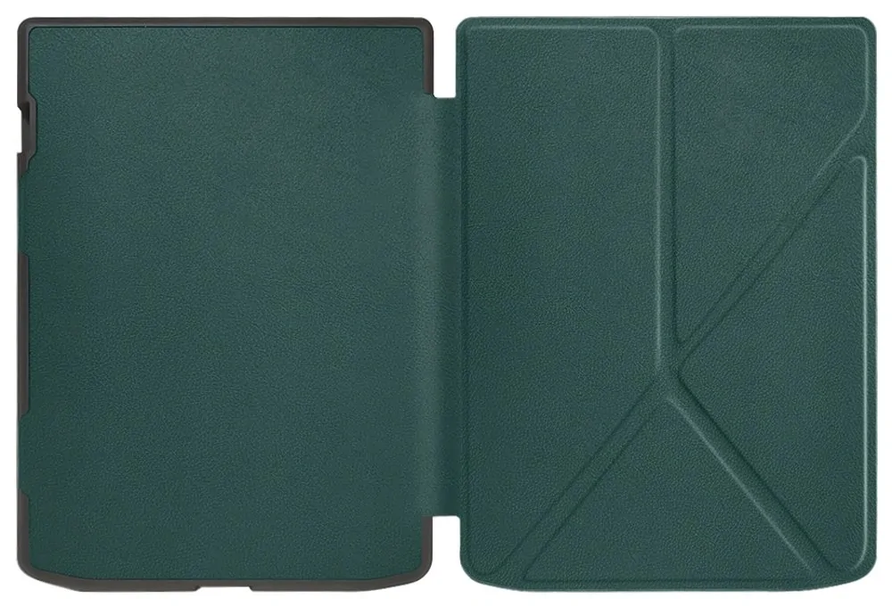 ARMORI STANDER S190, púzdro so stojanom Origami pre Pocketbook 743 G/C/K3 (InkPad4, Color 2, Color 3) - zelené