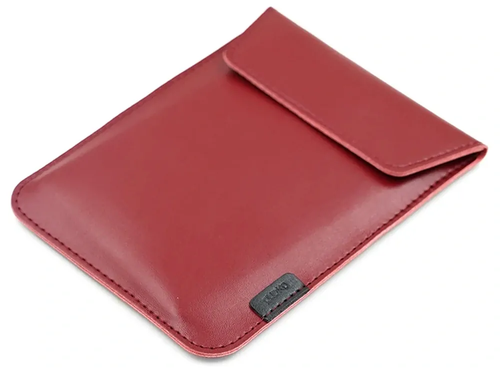 Quoko Q30-RE - Univerzálne puzdro na čítačky 6-7" - červené, magnetické zatváranie