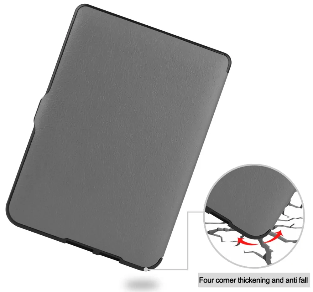 Durable Lock DL1239 - púzdro pre Pocketbook 616 / 617 / 618 / 627 / 628 / 632 / 633 - šedé