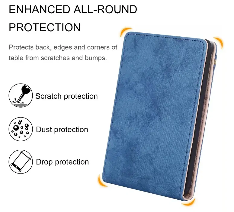Armori Shelter H208 - puzdro so stojanom pre Pocketbook 616/617/618/627/628/632/633 - modré