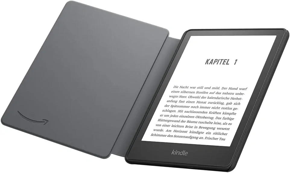 Originálne púzdro Amazon Kindle Paperwhite 5 (2021) - KP5LEBL, pravá koža, čierne