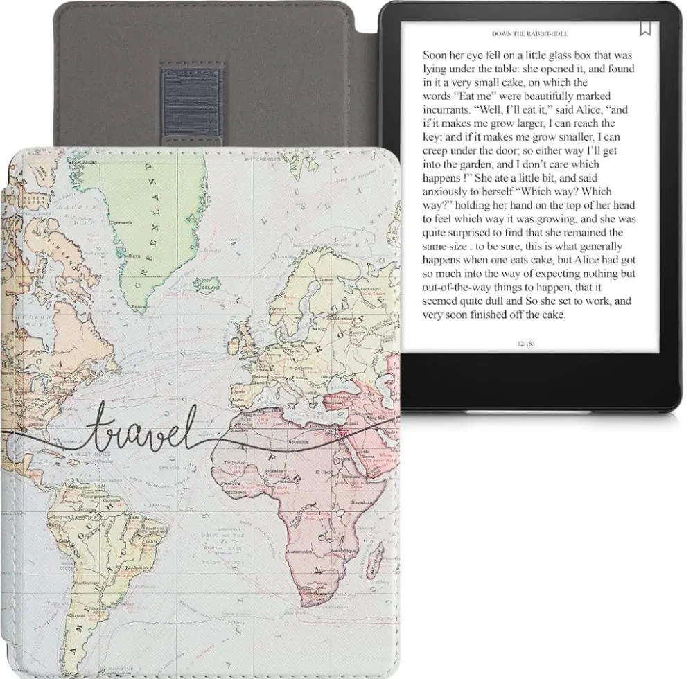 Puzdro KW Mobile - Travel - KW5781002 - pre Amazon Kindle Paperwhite 5 (2021) - viacfarebné