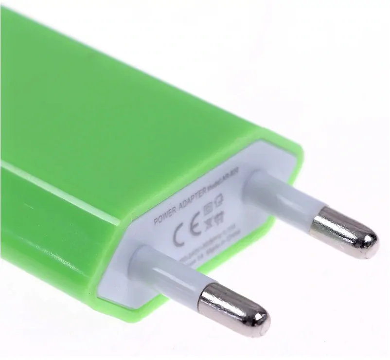 USB sieťový adaptér - AR-1002 - Univerzálna nabíjačka, 5V/1A - zelená