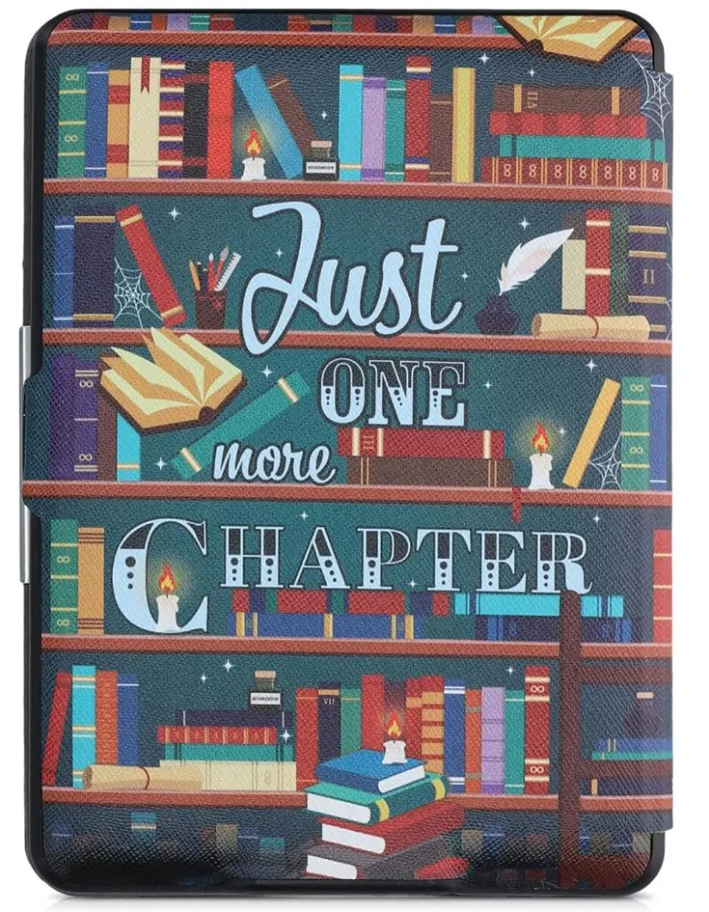 Puzdro KW Mobile - Library Motto - KW4556934 - pre Amazon Kindle Paperwhite 1/2/3 - viacfarebné