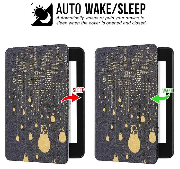 Puzdro Durable Lock KPW-18 pre Amazon Kindle Paperwhite 5 (2021) - Lights