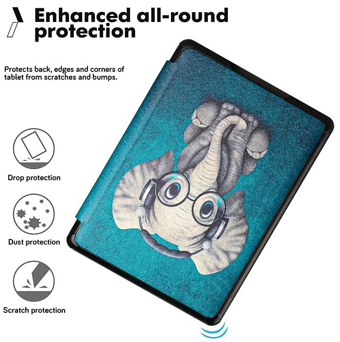 Puzdro Durable Lock KPW-19 pre Amazon Kindle Paperwhite 5 (2021) - Elephant