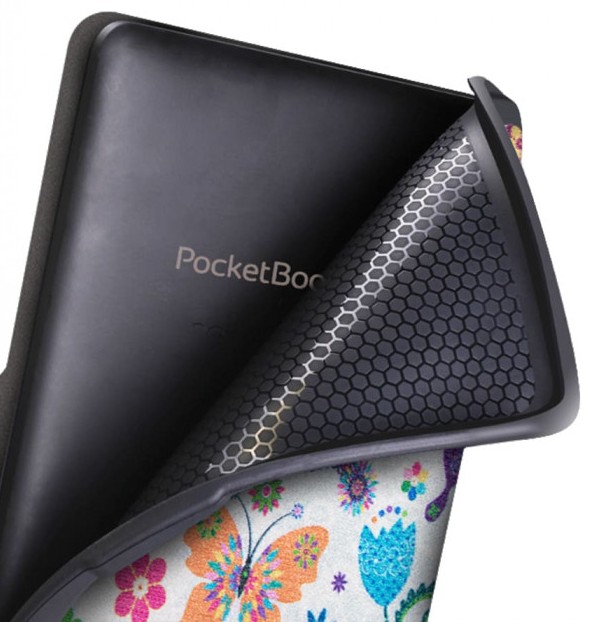 Puzdro Durable Lock PB-04 pre Pocketbook 616 / 617 / 618 / 627 / 628 / 632 / 633 - motív Butterfly