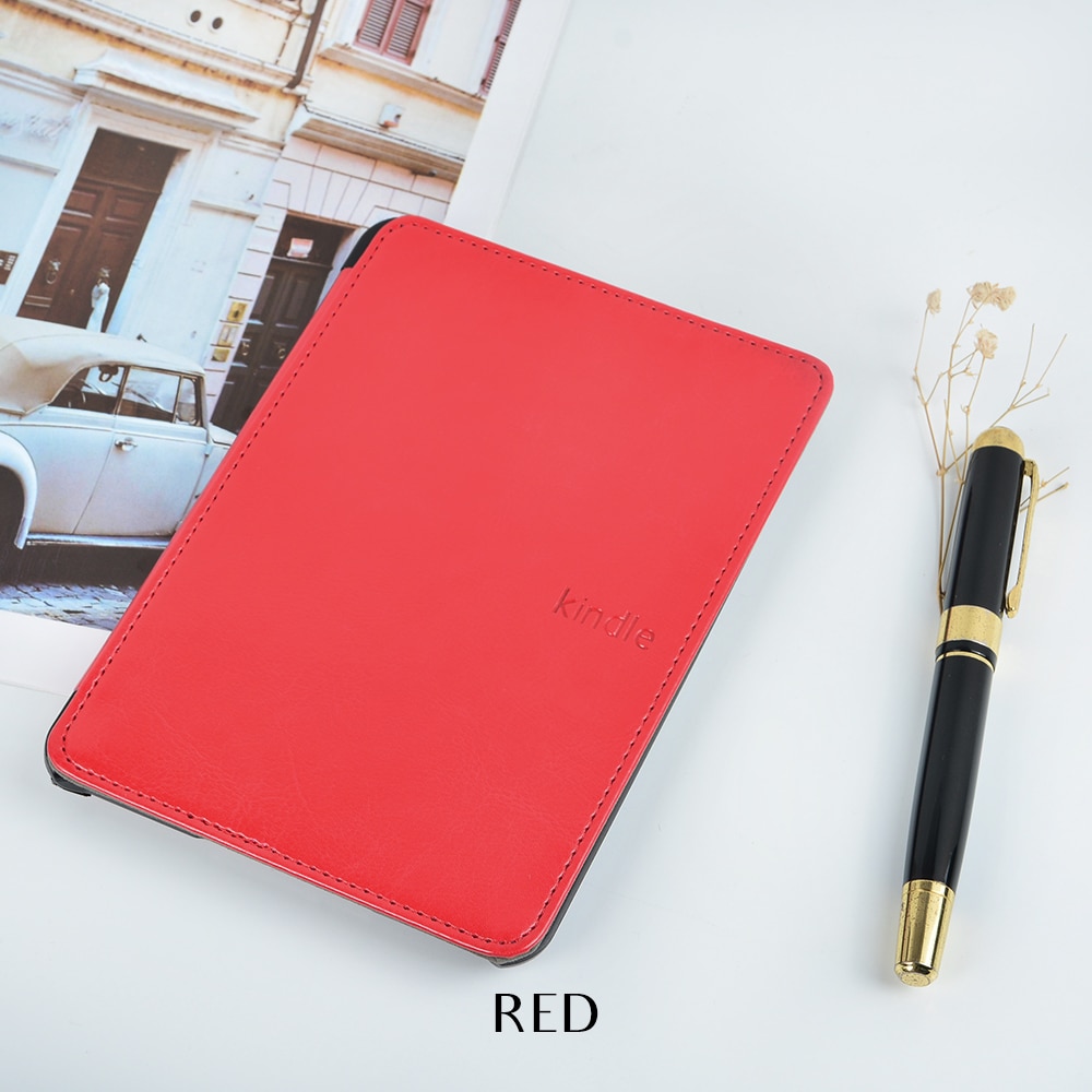 Puzdro Durable Lock K45-04 pre Amazon Kindle 4/5 - červené
