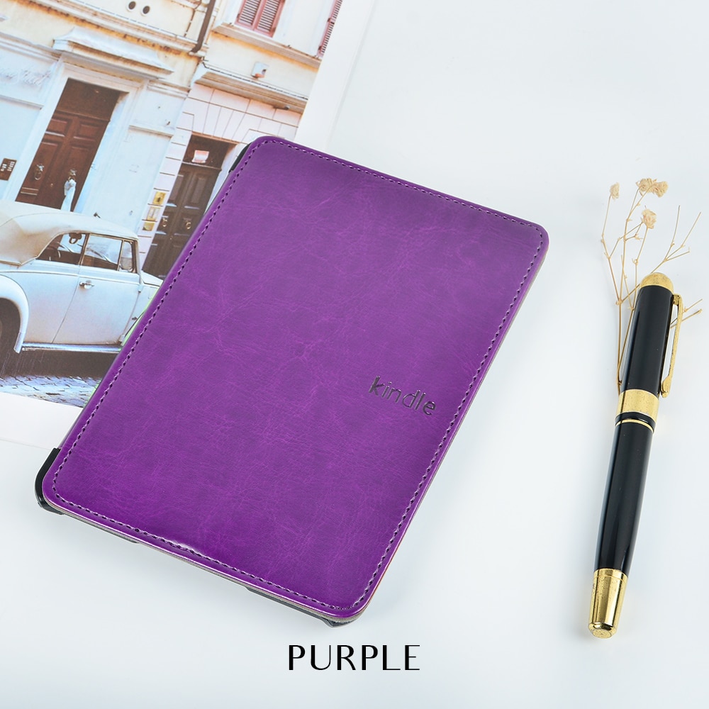 Puzdro Durable Lock K45-06 pre Amazon Kindle 4/5 - fialové