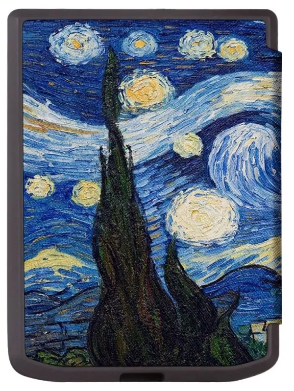 ARMORI TRIMER T032 - púzdro pre Pocketbook 631 Touch HD - motív Gogh