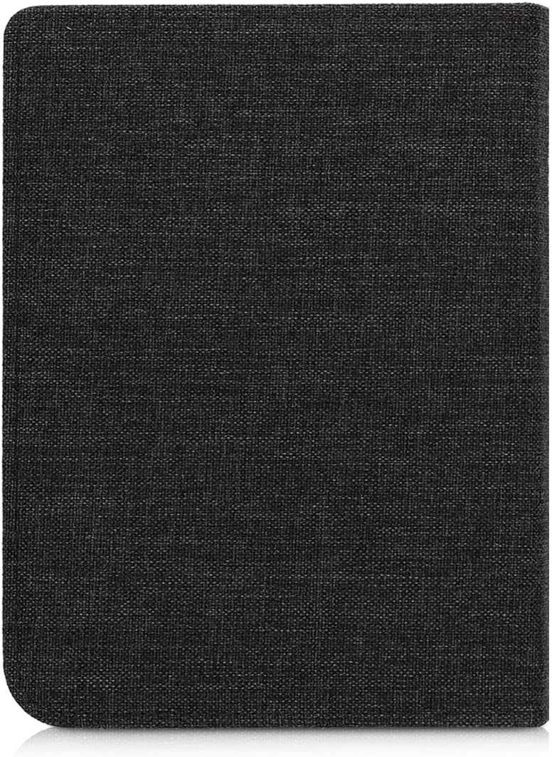 Puzdro KW Mobile - Fabric Flip - KW4677519 - pre Pocketbook 740/741 - tmavo šedé