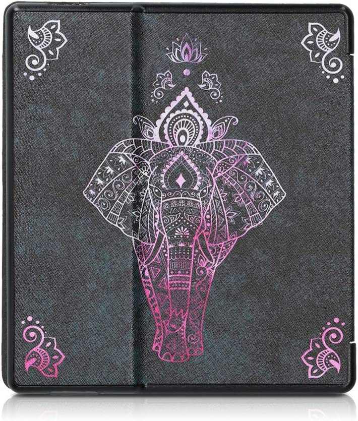 Puzdro KW Mobile - Elephant Sketch - KW4941701 - pre Amazon Kindle Oasis 2/3 - antracitové
