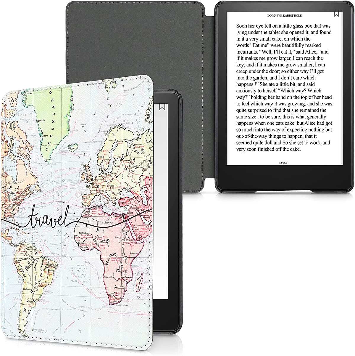 Puzdro KW Mobile - Travel - KW5625604 - pre Amazon Kindle Paperwhite 5 (2021) - viacfarebné
