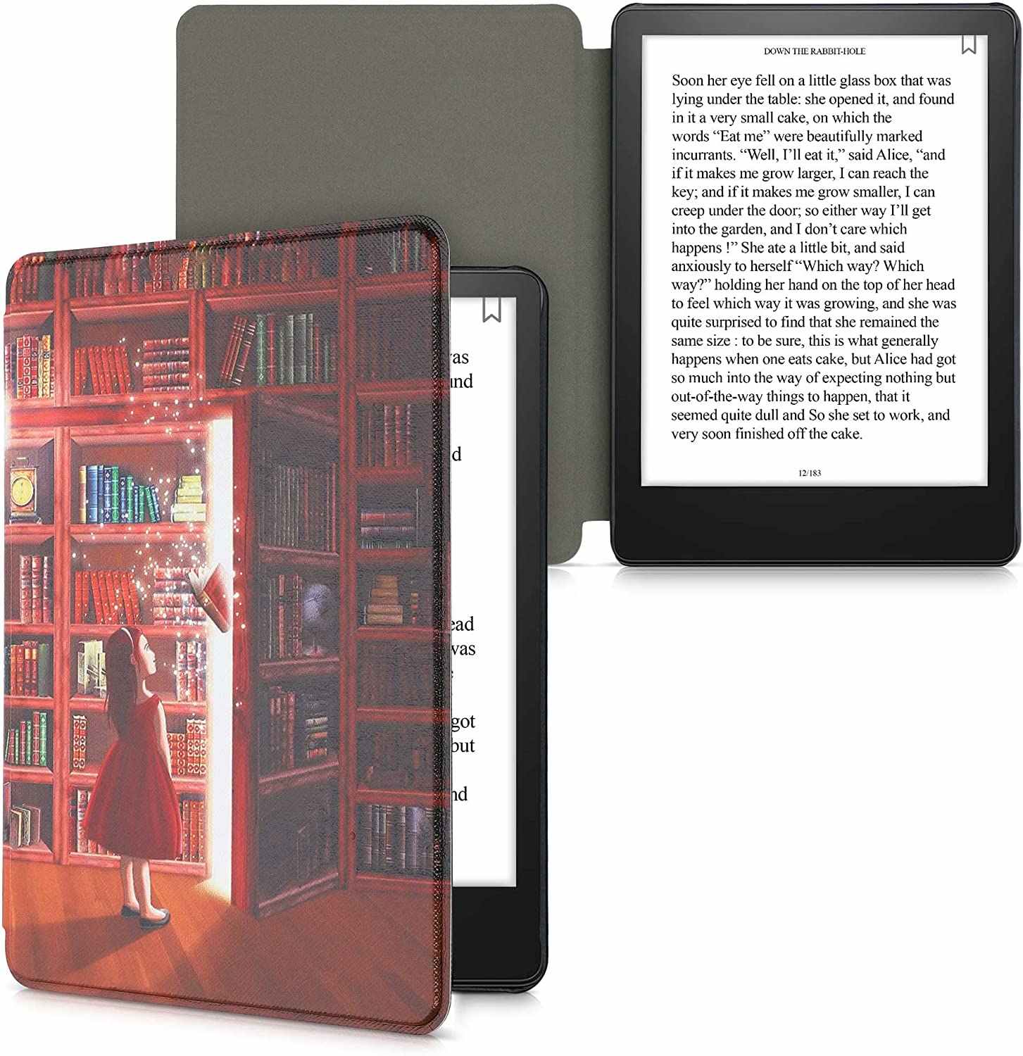 Puzdro KW Mobile - Magical Library - KW5625611 - pre Amazon Kindle Paperwhite 5 (2021) - viacfarebné