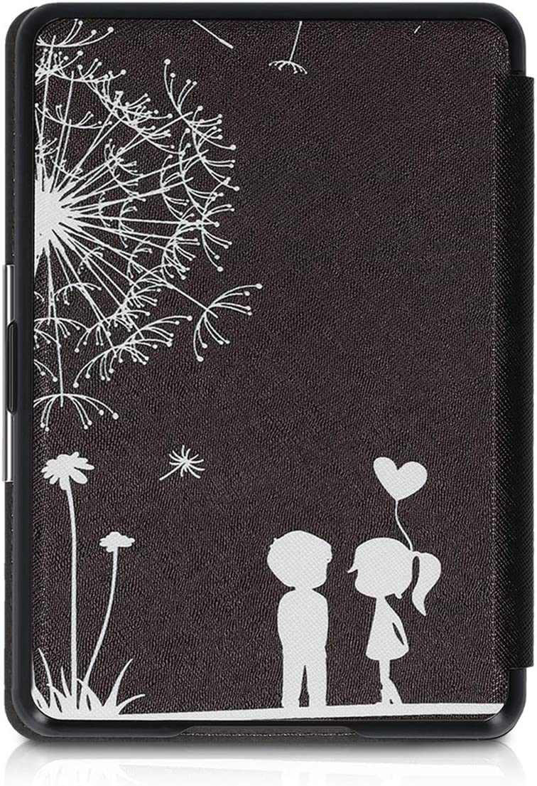 Puzdro KW Mobile - Dandelion Love - KW4664408 - pre Amazon Kindle Paperwhite 4 (2018) - čierne